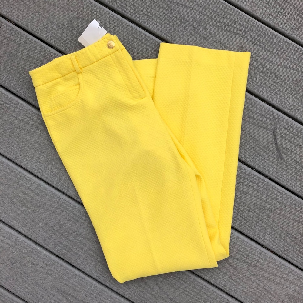 NWT J. McLaughlin Yellow Pants